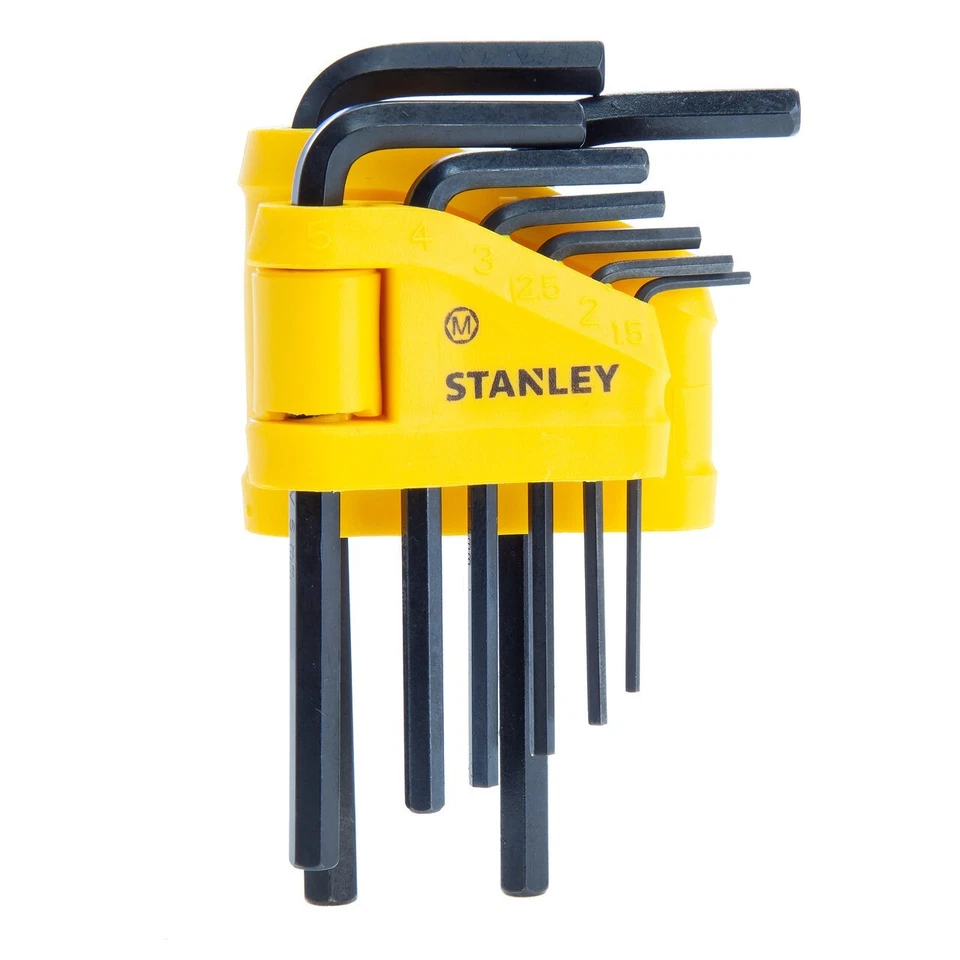Stanley 0-69-251 Metric Hex Key Set (1.5 - 6mm)-8 Piece-Durable Allen Wrench Set - Image 3 of 4