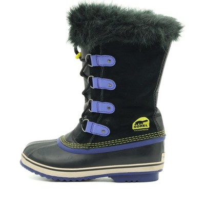 Sorel Damen NY1858-012 Stiefel Schwarz Lila Gelb Winterboots Winterstiefel EU 38