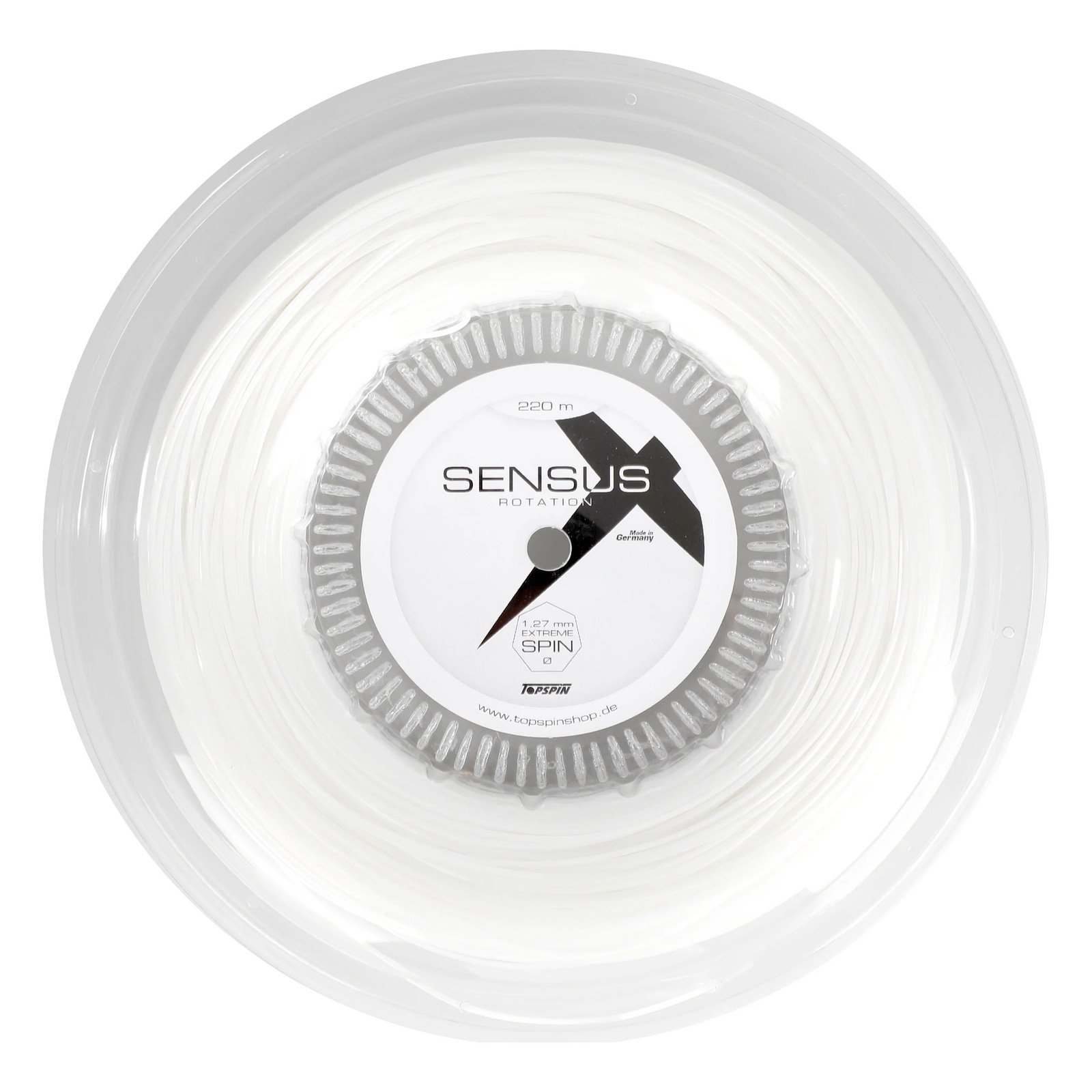 Topspin Sensus Rotation Saitenrolle 220m Saitenstärke