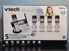 VTech 5 Handset Super Long Range Answering System Model IS8151-5 - New, Open Box