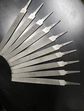 TEN Nicholson's USA Mill Hand Files (6' Inches)