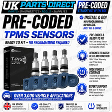 TPMS Tyre Pressure Sensors for Mercedes CLK (C209) (08-11) - SET OF 4 - CODED
