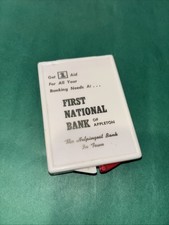 First National Bank of Appleton, Wisconsin Advertising First Aid Kit d1