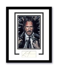 John Wick Keanu Reeves Autographed Signed 11x14 Framed Photo ACOA