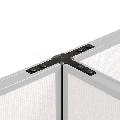 Connector Kit For 46'' H Panel With 1 Pass Through Cable Three Way