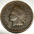 1897 Indian Head Cent Penny Good Condition 1c One Cent US Coin- 2532