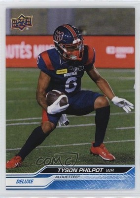 2024 Upper Deck CFL Deluxe 73/250 Tyson Philpot #63 1g8w