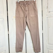 American Eagle Next Level Stretch Joggers Tan Utility Pants Womens 12