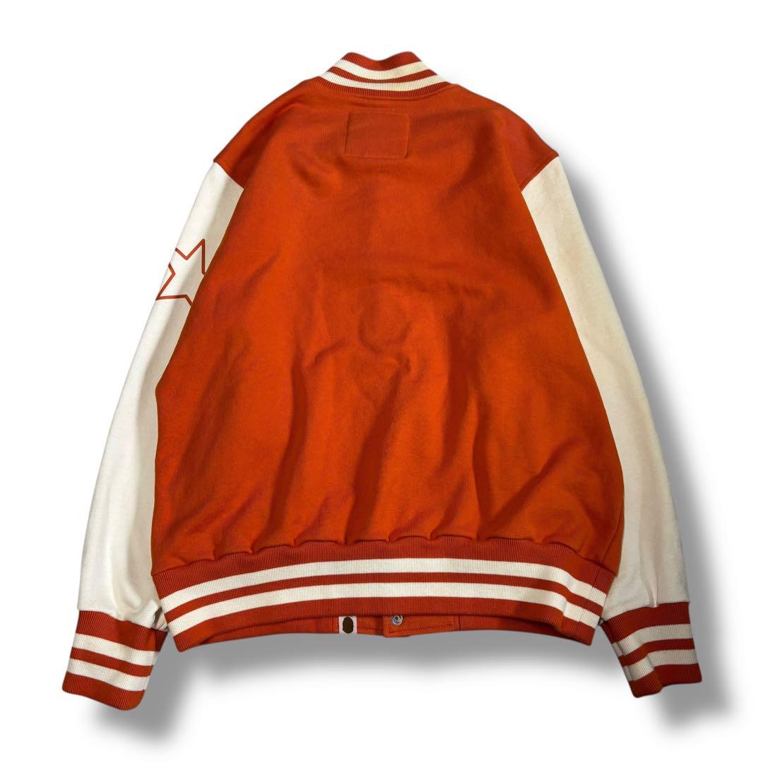 A Bathing Ape 00S Bape Sta Sweatshirt Varsity Jacket M No.sj1297
