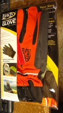 Lindy fish handling glove, left,  XXL,   oran...