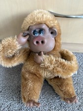 Vtg Rutherford III Russ Berrie Monkey Plush Sucks Thumb Picks Nose Ears Rubber