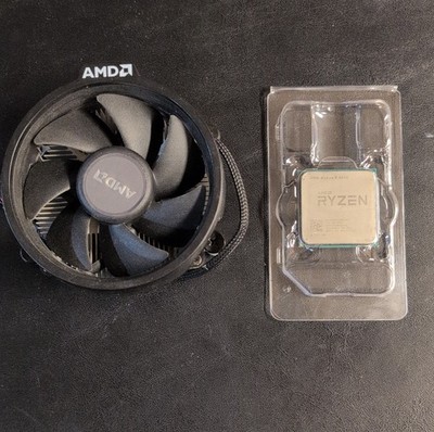 AMD Ryzen 5 2600 6-Core CPU AM4 3.4GHz to 3.9GHz Boost w/ AMD Fan