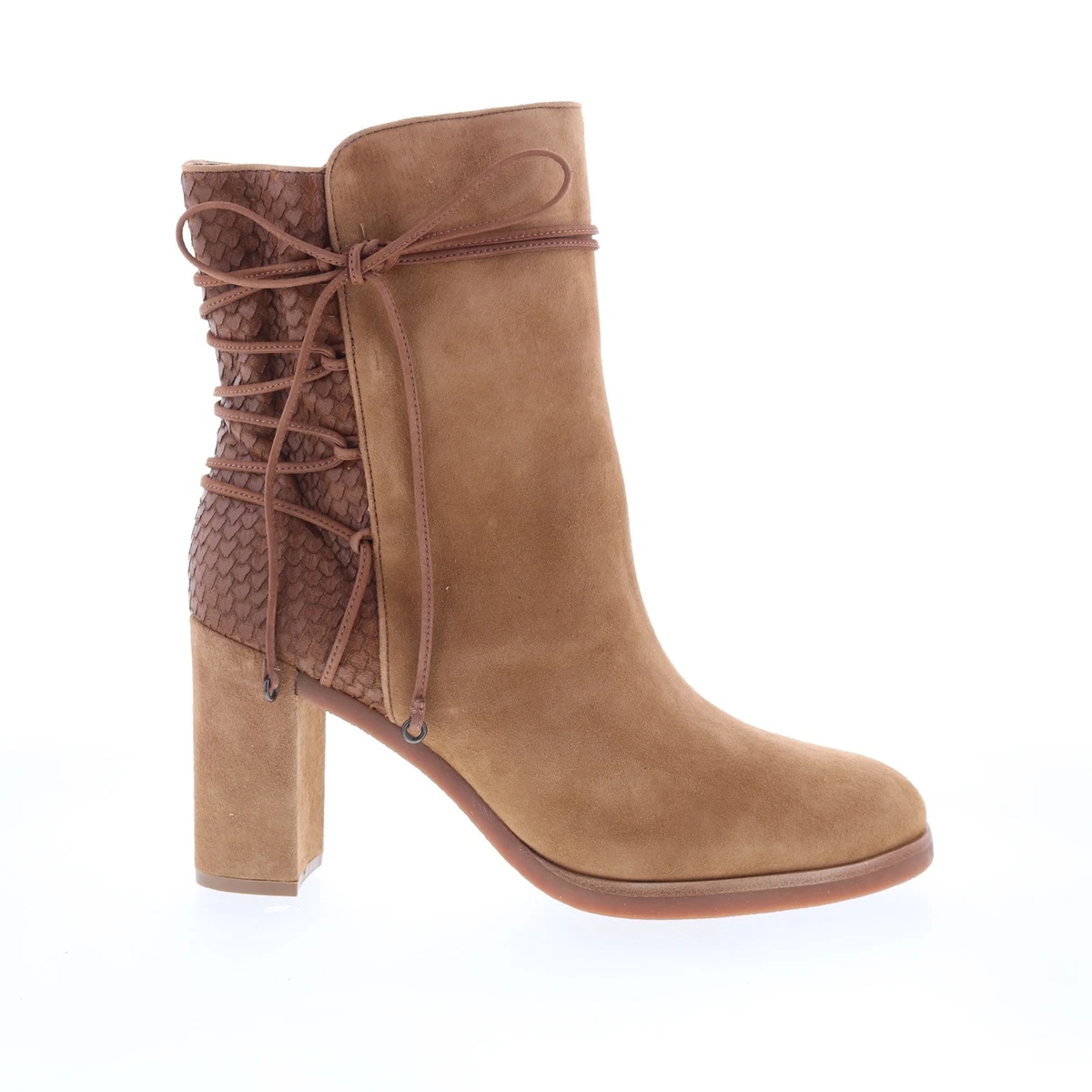 Johnston & Murphy Suede Stitched Bootie Women main image 4