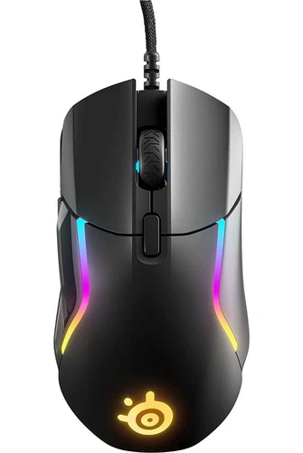 SteelSeries - Rival 5 Wired Optical Gaming Mouse with RGB Lighting - Wired - ...