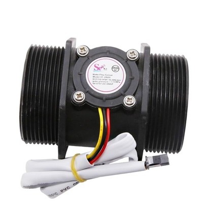 1PC Hall NPN   Signal Output 2-inch Water Flow Sensor DN50 #fv