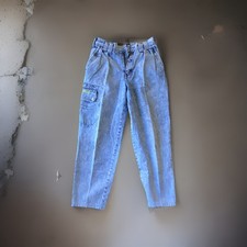 Jordache Standard Equipment Men's Vintage Jeans Blue Denim Size 30 Inseam 34