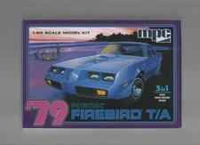 MPC PONTIAC '79 FIREBIRD T/A 3 in 1 MODEL KIT FACTORY SEALED - FREE SHIPPING!