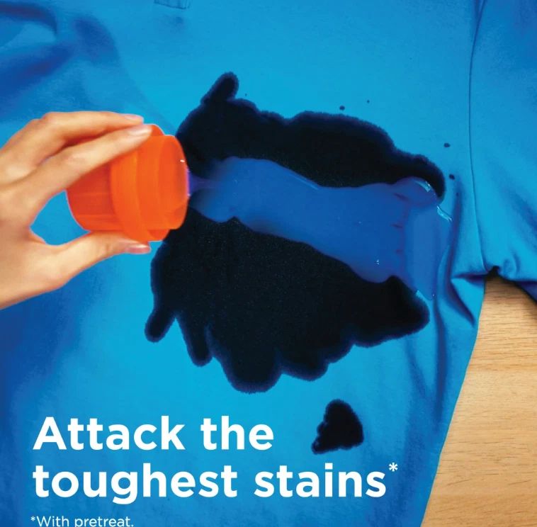 Clorox 2 для цветов - 88 унций, средство для удаления пятен без отбеливателя, оригинальное - Изображение 3 из 4