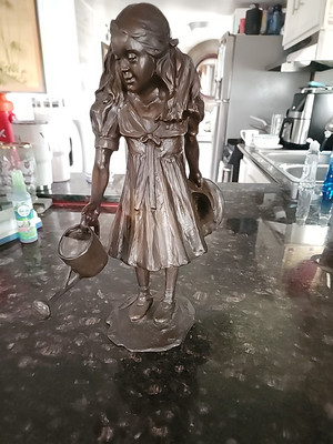 bronze statue sculpture pre owned
