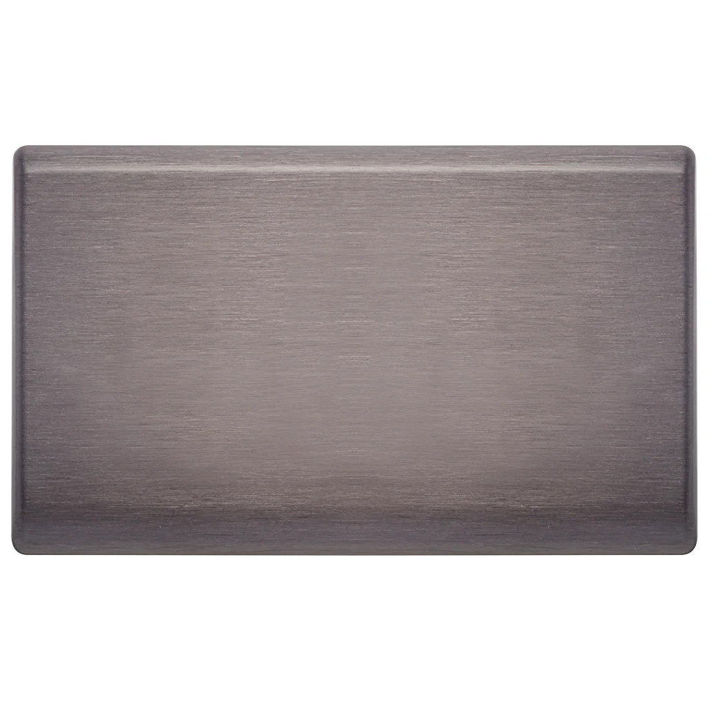 Blanking Plate Slate Effect 2 Gang Dencon Accessories 8889SLT