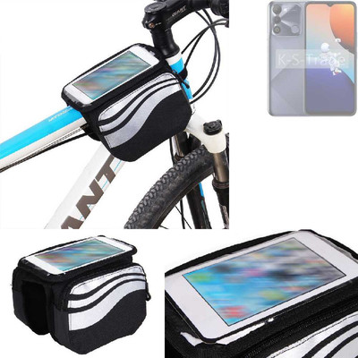 Rahmentasche Fahrradtasche Fahrradhalterung für Tecno Spark 9  Fahrrad Rahmen T