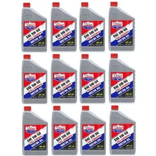 Lucas Oil Set of 12 High Mileage SAE 5W-50 Synthetic Motor Oil 1 Quart Bottles