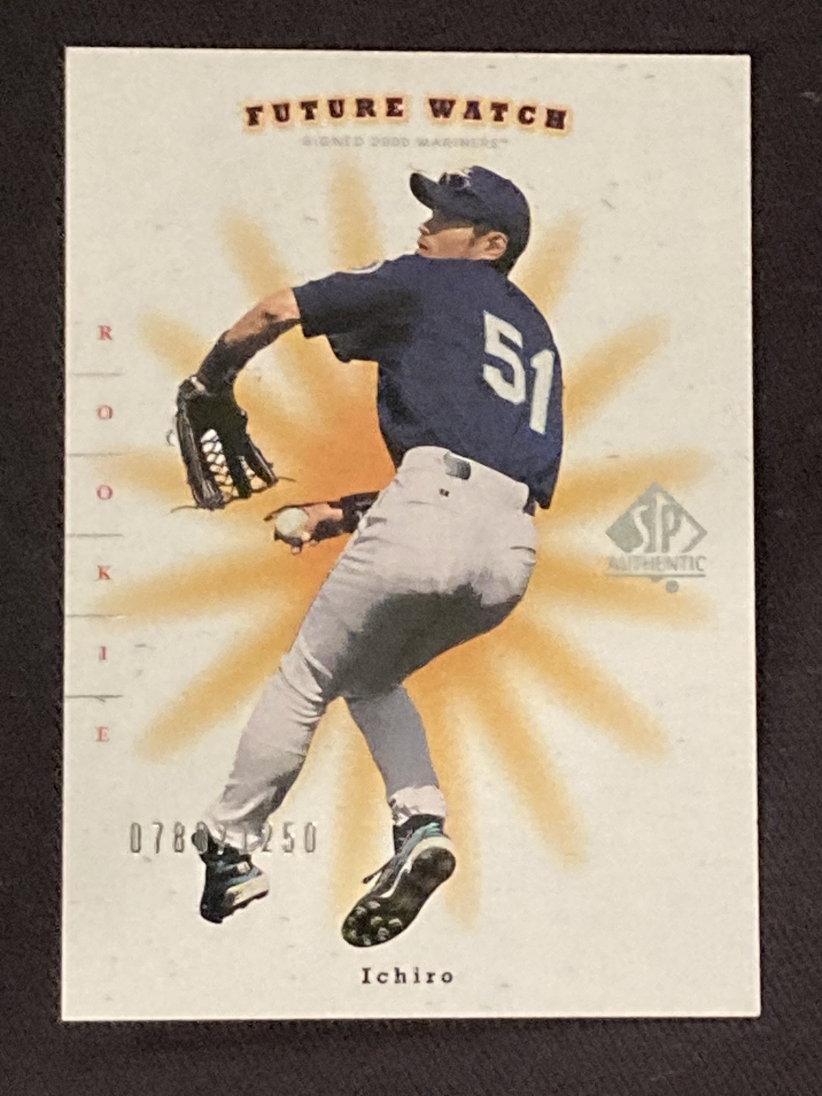 2001 SP Authentic - Future Watch Ichiro Suzuki #91 /1250 (RC)