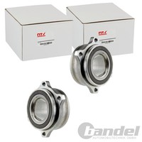 2X Nty RADLAGER-SATZ Hinten Beidseitig Passend FÜR MERCEDES-BENZ Cls E-KLASSE