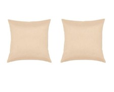 22x22 Tan Beige Throw Couch Pillow Covers Decorative Room Set Of 2