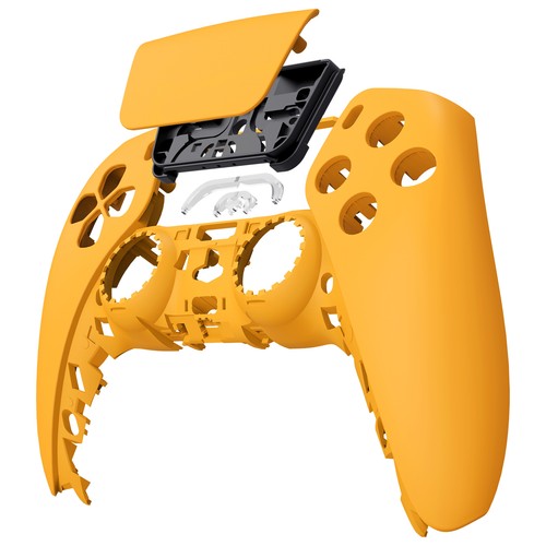 eXtremeRate Black Soft Touch Touchpad Front Top Shell Cover For ps5 Controller - Afbeelding 20 van 29