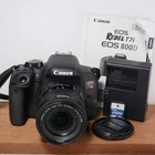 Canon EOS Rebel T7i 24MP DSLR Camera W 18-55mm Lens *VERY GOOD* SHUTTER 2,474