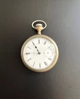 Elgin Pocket Watch : Grade 290: Model 6:Size 16s: Silver Tone :Antique : 7Jewels