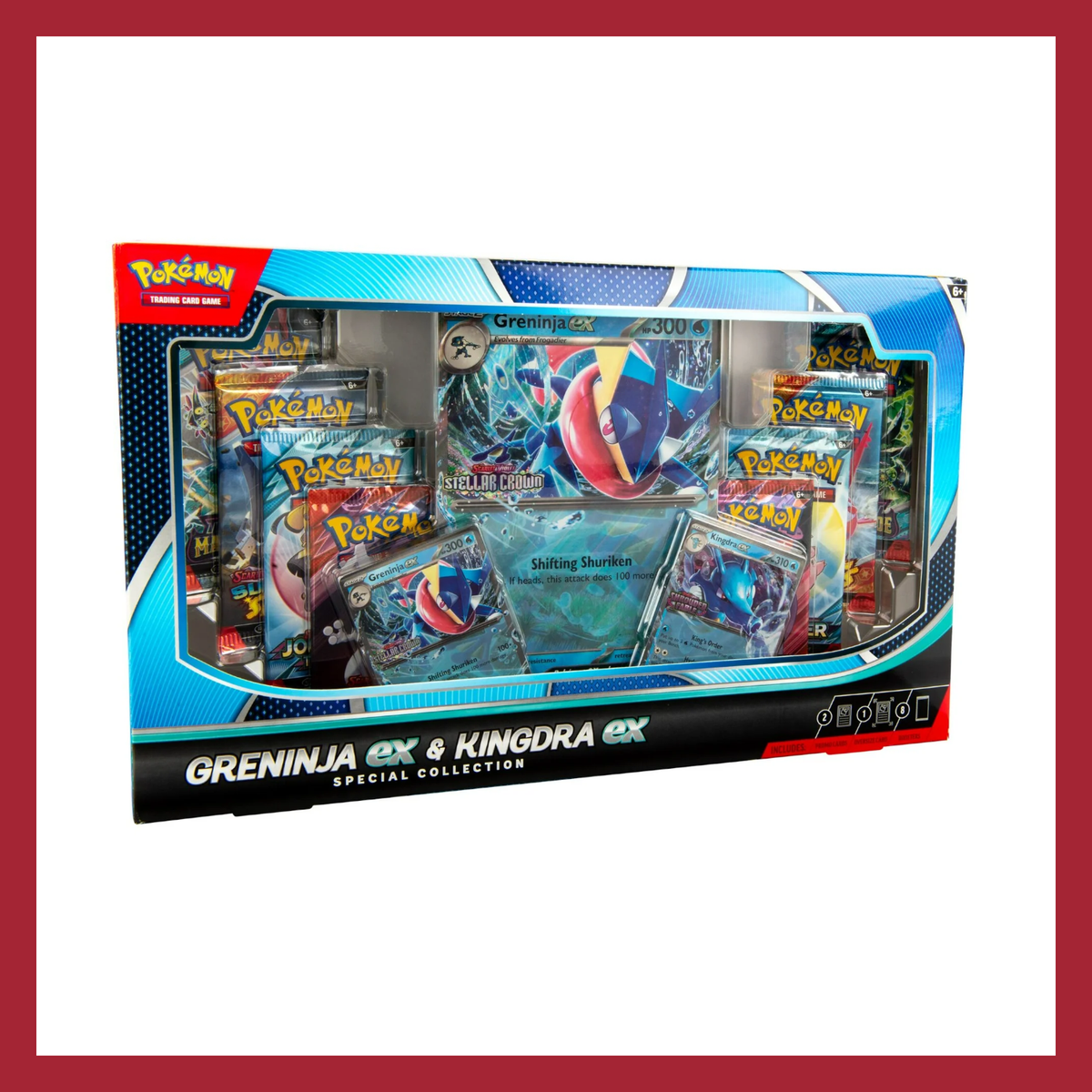 Pokémon Trading Card Game Greninja ex and Kingdra ex Special