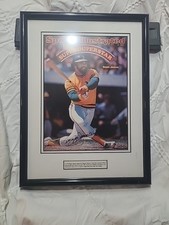 Reggie Jackson signed Autograph Framed PHOTO Upper Deck Sports Illustrated
