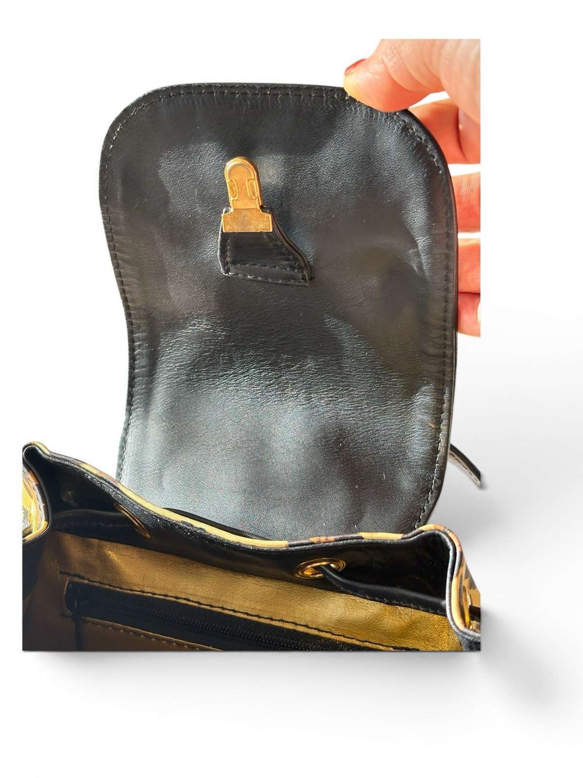 Vintage Gianni Versace Baroque Backpack  — image 4