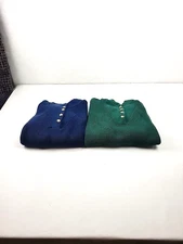 RedHead Women's "Henley" Style Cotton Knit Sweater Size XL Vintage NEW