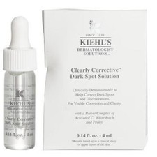 Kiehl's Clearly Corrective Dark Spot Solution .14 fl oz/ 4ml x 6 Blemish NEW
