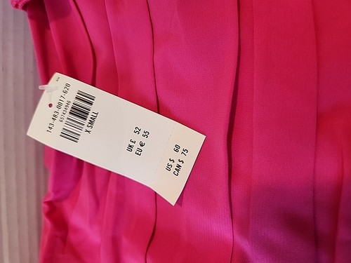 Abercrombie&Fitch Hot Pink Cascading Rock Skort Größe Small Neu mit Etikett - Bild 2 von 5