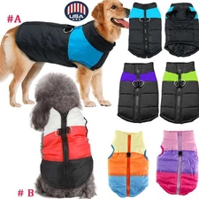 Warm Dog Jacket for Winter Waterproof Dog Vest Coat for Small Medium Large Dogs
