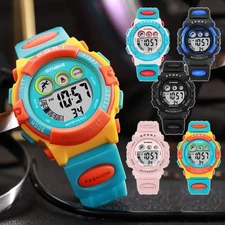 Students/Children LED Electronic Watch Children Boys Girls Sports Watches Gift