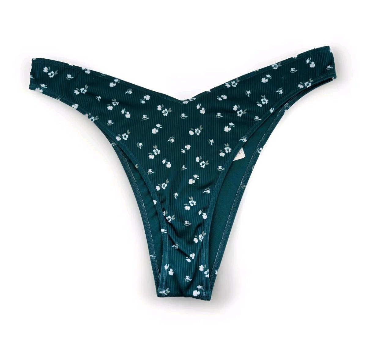 Hollister Swim Ribbed Cheekiest Bikini Bottom Size XL