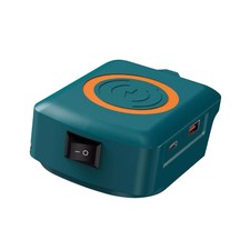 15W 2.1A Wireless Charger Adapter for Makita 18v Battery for Phone Type C USBoo