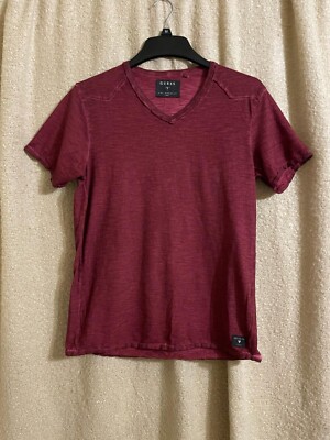 Guess Los Angeles 1981 T Shirt Red Size M