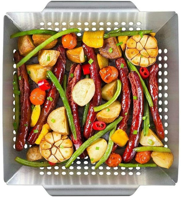 brookstone vegetable grill basket