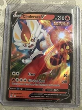 Pokémon TCG Cinderace V Fusion Strike 044/264 Holo Ultra Rare NM