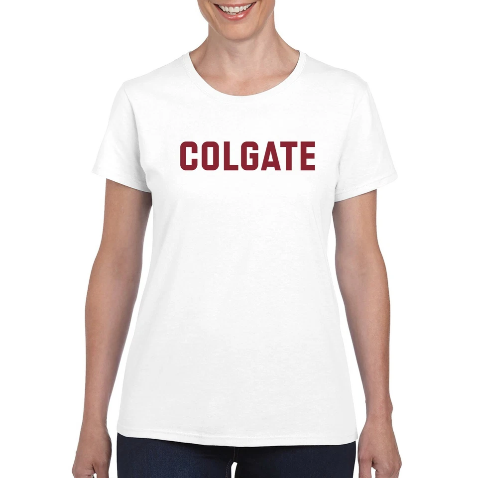 Colgate University Basic Block Womens Shirt - White - Image 4 of 4