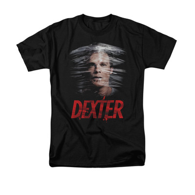 DEXTER PLASTIC WRAP Licensed Adult Men's Graphic Tee Shirt SM-6XL