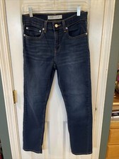 Signature By Levi Strauss  Co. Boys Slim Straight Leg Jeans Size 16 EUC