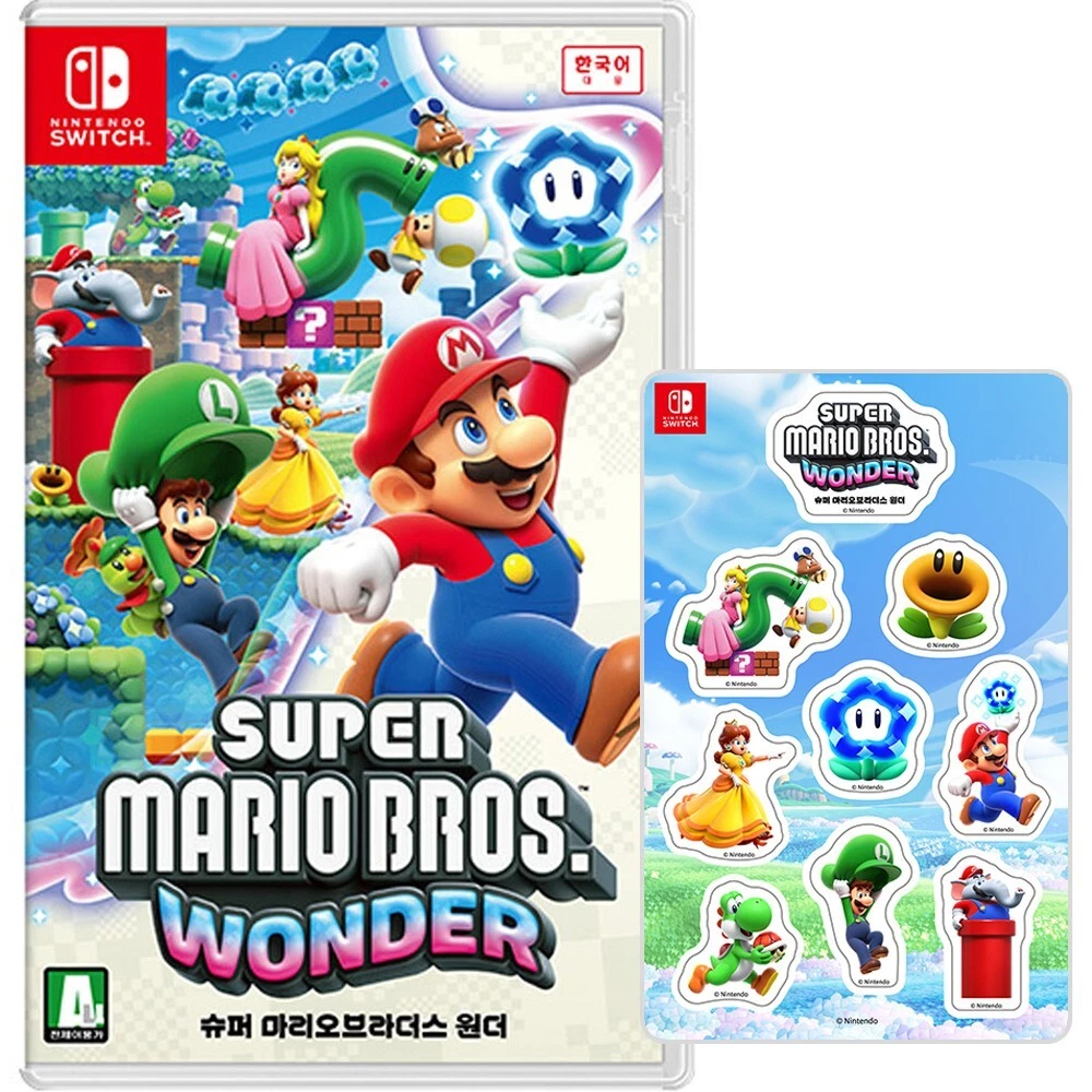 Super Mario Bros. Wonder - Nintendo Switch - EU Version Region Free