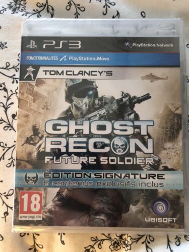 GHOST RECON FUTURE SOLDIER EDITION SIGNATURE PS3 PLAYSTATION 3 FRANÇAIS NEUF NEW - Zdjęcie 1 z 2